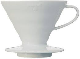 HARIO V60-02 Ceramic Dripper - White / Standard